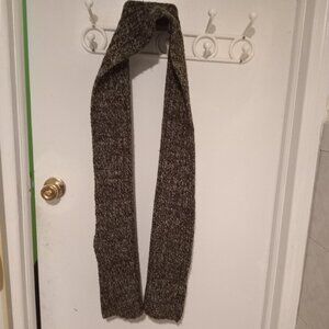 H&M Winter Scarf Acrylic 66" Long Brown/off-white